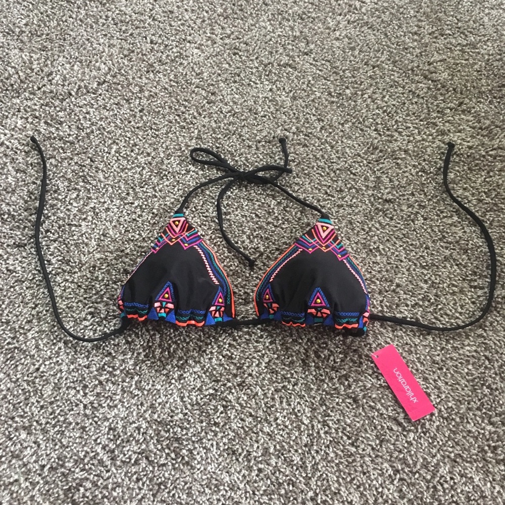 Triangle Design Bikini Top